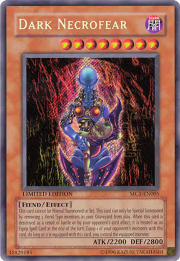Dark Necrofear (MC1-EN005), Master Collection Volume 1 — Yu-Gi-Oh! card price