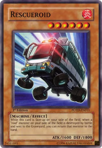 Rescueroid (POTD-EN011), Power of the Duelist — Yu-Gi-Oh! card price