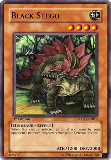 Black Stego (POTD-EN019), Power of the Duelist — Yu-Gi-Oh! card price