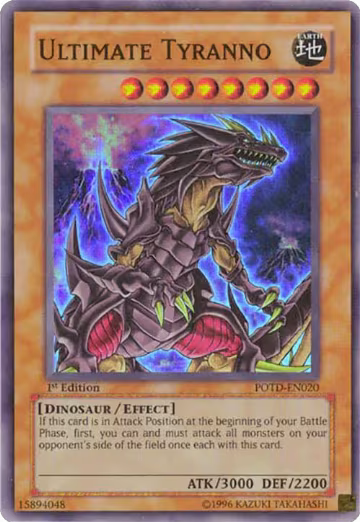 Ultimate Tyranno (POTD-EN020), Power of the Duelist — Yu-Gi-Oh! card price