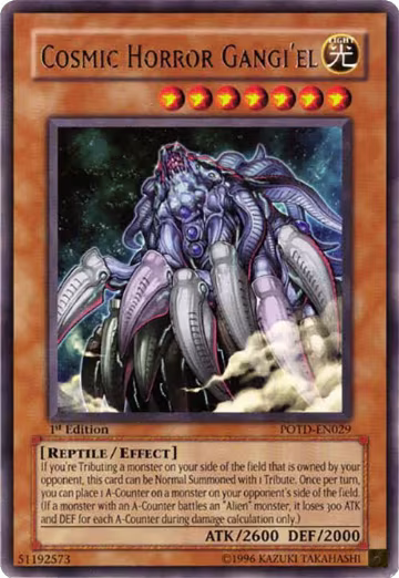 Cosmic Horror Gangi'el (POTD-EN029), Power of the Duelist — Yu-Gi-Oh! card price