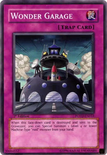 Wonder Garage (POTD-EN055), Power of the Duelist — Yu-Gi-Oh! card price