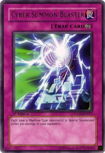 Cyber Summon Blaster (POTD-EN057), Power of the Duelist — Yu-Gi-Oh! card price