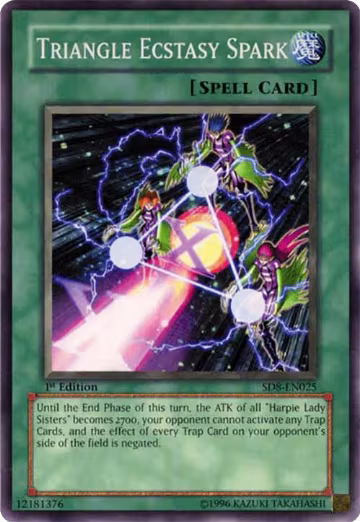 Triangle Ecstasy Spark (SD8-EN025), Structure Deck: Lord of the Storm — Yu-Gi-Oh! card price