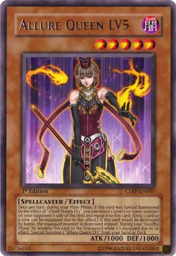 Allure Queen LV5 (CDIP-EN007), Cyberdark Impact — Yu-Gi-Oh! card price
