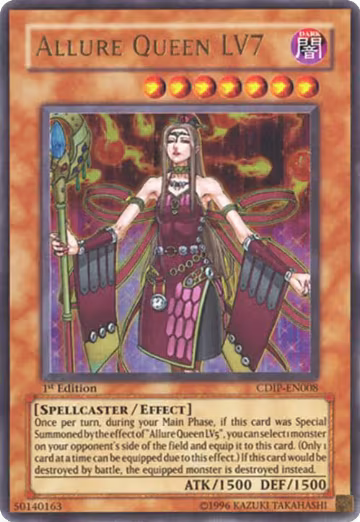 Allure Queen LV7 (CDIP-EN008), Cyberdark Impact — Yu-Gi-Oh! card price
