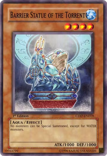 Barrier Statue of the Torrent (CDIP-EN019), Cyberdark Impact — Yu-Gi-Oh! card price