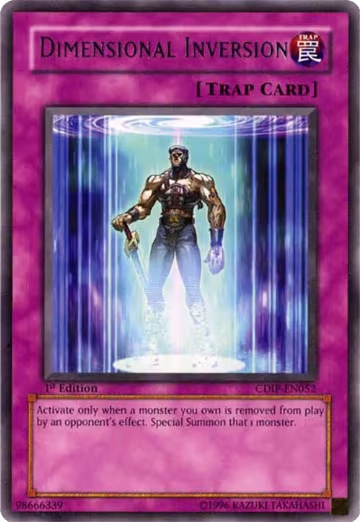 Dimensional Inversion (CDIP-EN052), Cyberdark Impact — Yu-Gi-Oh! card price
