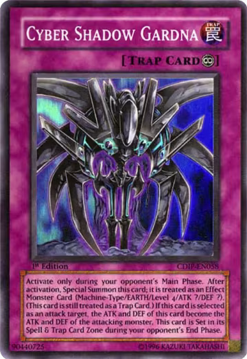 Cyber Shadow Gardna (CDIP-EN058), Cyberdark Impact — Yu-Gi-Oh! card price