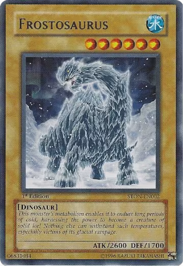 Frostosaurus (STON-EN002), Strike of Neos — Yu-Gi-Oh! card price