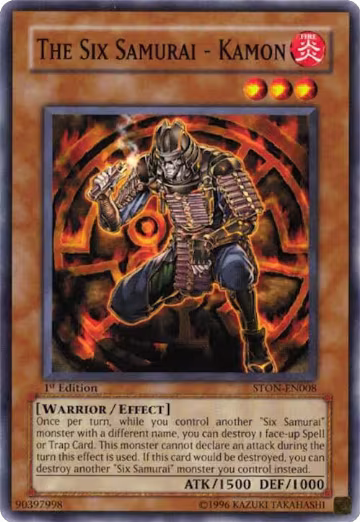 The Six Samurai - Kamon (STON-EN008), Strike of Neos — Yu-Gi-Oh! card price