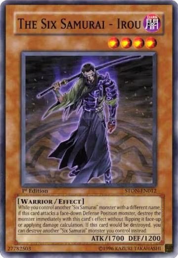 The Six Samurai - Irou (STON-EN012), Strike of Neos — Yu-Gi-Oh! card price