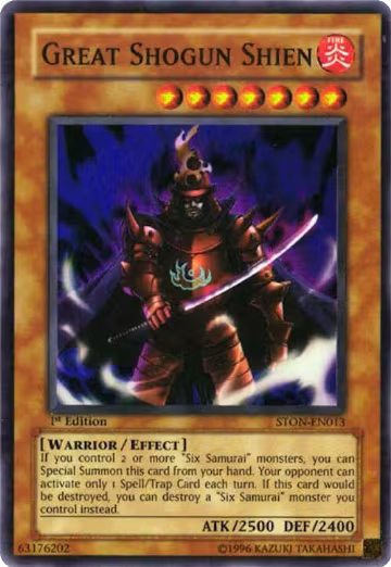 Great Shogun Shien (STON-EN013), Strike of Neos — Yu-Gi-Oh! card price
