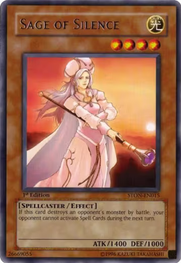 Sage of Silence (STON-EN015), Strike of Neos — Yu-Gi-Oh! card price