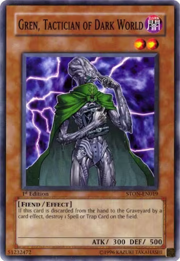 Gren, Tactician of Dark World (STON-EN019), Strike of Neos — Yu-Gi-Oh! card price