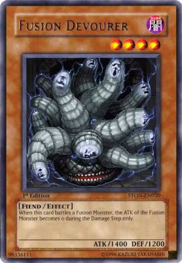 Fusion Devourer (STON-EN020), Strike of Neos — Yu-Gi-Oh! card price