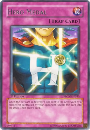 Hero Medal (STON-EN050), Strike of Neos — Yu-Gi-Oh! card price