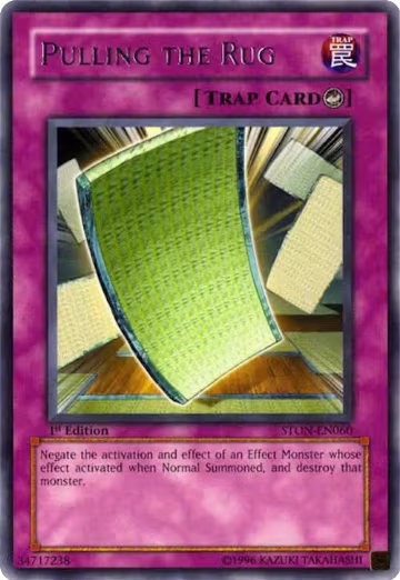 Pulling the Rug (STON-EN060), Strike of Neos — Yu-Gi-Oh! card price