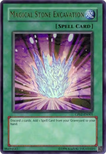 Magical Stone Excavation (CP02-EN001), Champion Pack 2 — Yu-Gi-Oh! card price