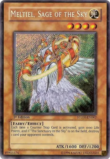 Meltiel, Sage of the Sky (STON-EN062), Strike of Neos — Yu-Gi-Oh! card price