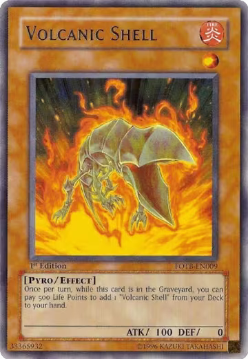Volcanic Shell (FOTB-EN009), Force of the Breaker — Yu-Gi-Oh! card price