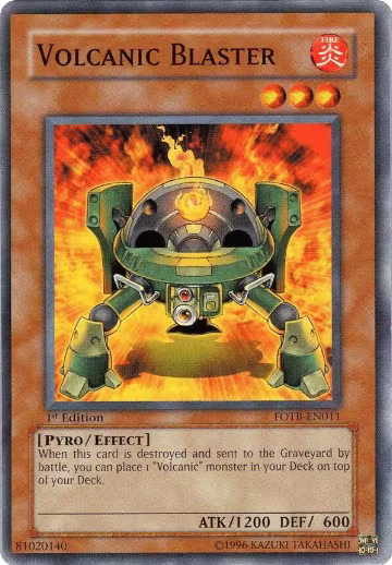 Volcanic Blaster (FOTB-EN011), Force of the Breaker — Yu-Gi-Oh! card price