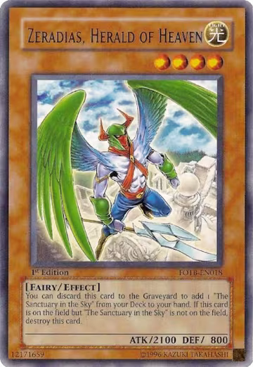 Zeradias, Herald of Heaven (FOTB-EN018), Force of the Breaker — Yu-Gi-Oh! card price