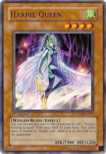 Harpie Queen (FOTB-EN020), Force of the Breaker — Yu-Gi-Oh! card price