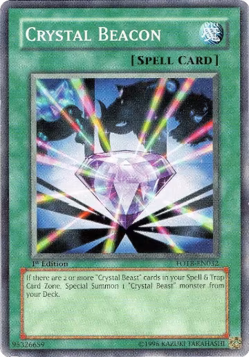 Crystal Beacon (FOTB-EN032), Force of the Breaker — Yu-Gi-Oh! card price