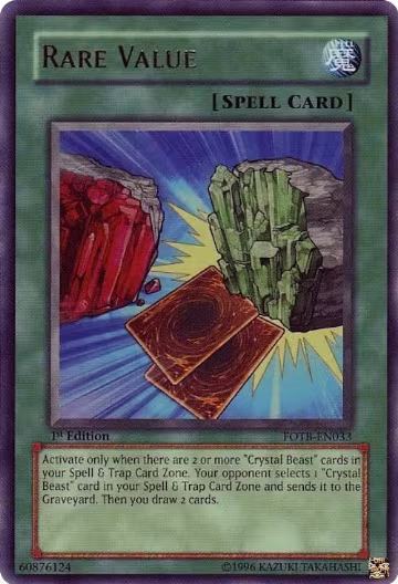 Rare Value (FOTB-EN033), Force of the Breaker — Yu-Gi-Oh! card price
