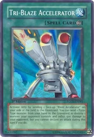 Tri-Blaze Accelerator (FOTB-EN041), Force of the Breaker — Yu-Gi-Oh! card price