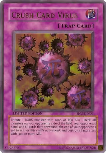 Crush Card Virus (SJCS-EN004) — card price