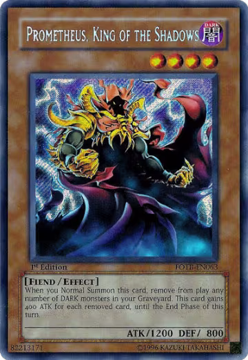 Prometheus, King of the Shadows (FOTB-EN063), Force of the Breaker — Yu-Gi-Oh! card price