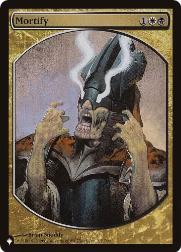 Mortify (P07) (7-Mar), The List Reprints — Magic card price