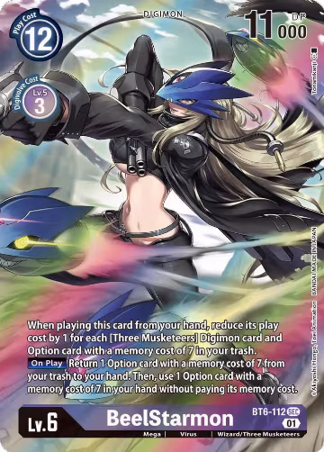BeelStarmon (Alternate Art) (BT6-112 SEC) — card price