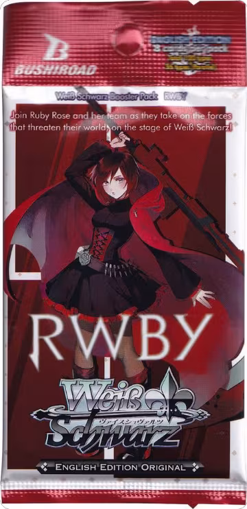 RWBY Booster Pack, RWBY — Weiß Schwarz sealed product price