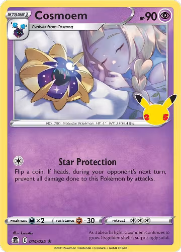 Cosmoem (014/025), Celebrations — Pokémon card price