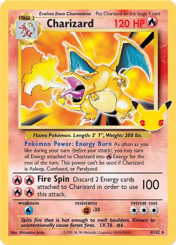 Charizard (4/102) — card price