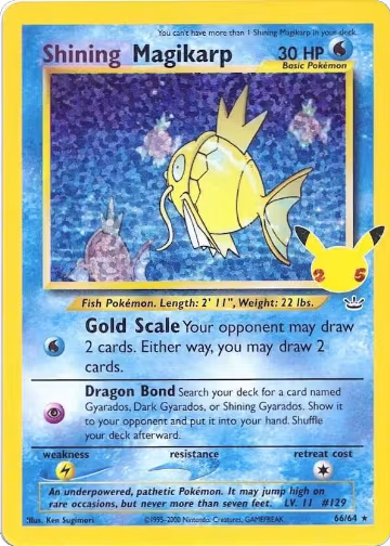 Shining Magikarp (66/64) — card price