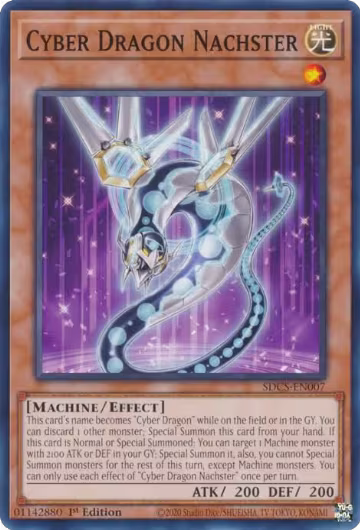Cyber Dragon Nachster (SDCS-EN007), Structure Deck: Cyber Strike — Yu-Gi-Oh! card price