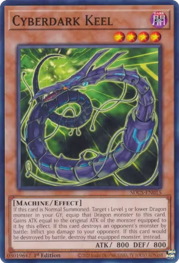 Cyberdark Keel (SDCS-EN015), Structure Deck: Cyber Strike — Yu-Gi-Oh! card price