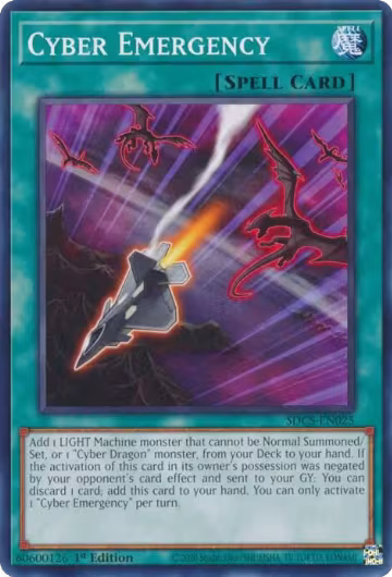 Cyber Emergency (SDCS-EN025), Structure Deck: Cyber Strike — Yu-Gi-Oh! card price