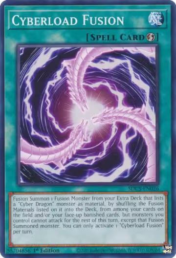 Cyberload Fusion (SDCS-EN026), Structure Deck: Cyber Strike — Yu-Gi-Oh! card price