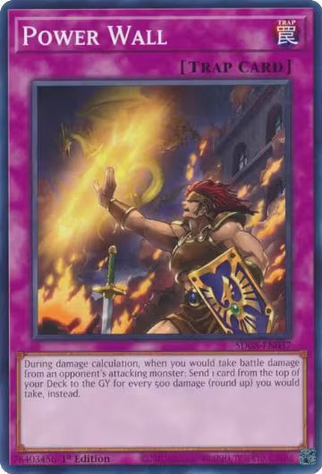 Power Wall (SDCS-EN037), Structure Deck: Cyber Strike — Yu-Gi-Oh! card price