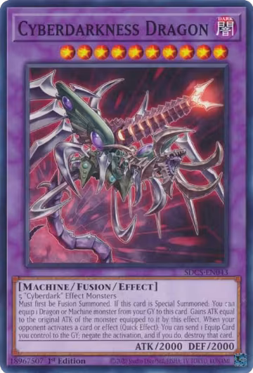 Cyberdarkness Dragon (SDCS-EN043), Structure Deck: Cyber Strike — Yu-Gi-Oh! card price
