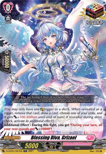 Blessing Diva, Grizael (D-LBT01/027EN), D-LBT01: Lyrical Melody — Vanguard card price