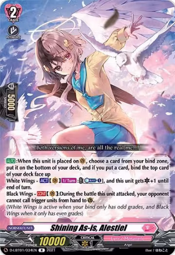 Shining As-is, Alestiel (D-LBT01/034EN), D-LBT01: Lyrical Melody — Vanguard card price