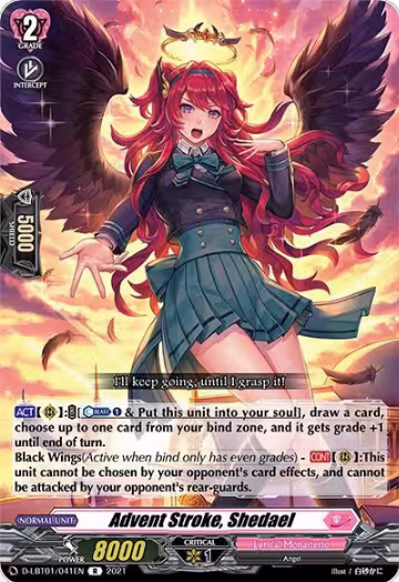Advent Stroke, Shedael (D-LBT01/041EN), D-LBT01: Lyrical Melody — Vanguard card price