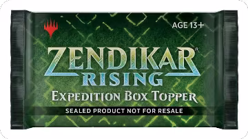 Zendikar Rising - Expedition Box Topper, Zendikar Rising Expeditions — Magic sealed product price