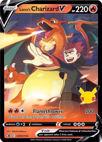 Lance's Charizard V - SWSH133 (SWSH133), Sword & Shield Promo Cards — Pokémon card price